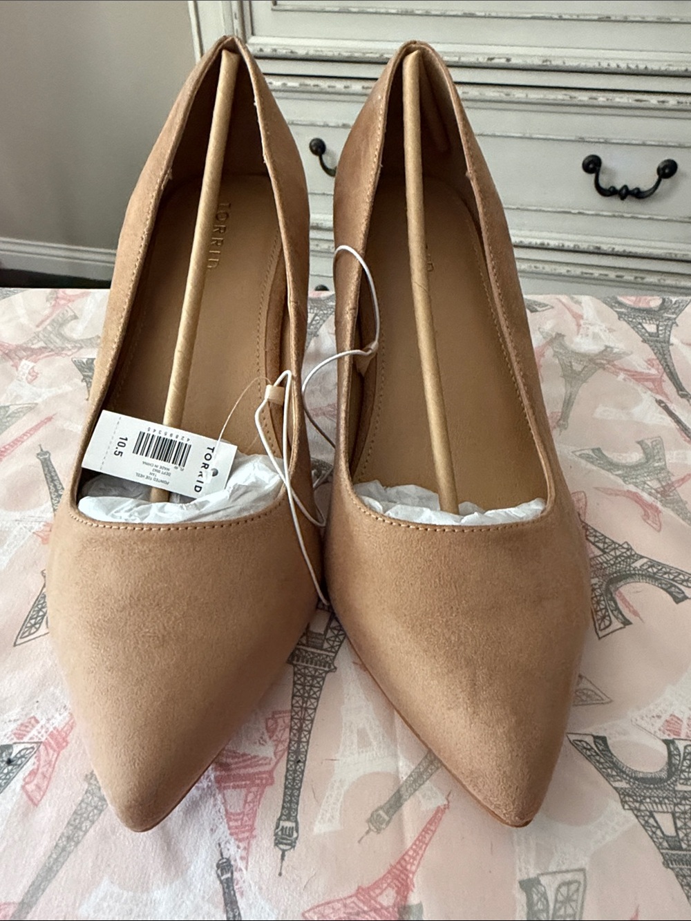 torrid Nude Blush Pointed Toe Pumps